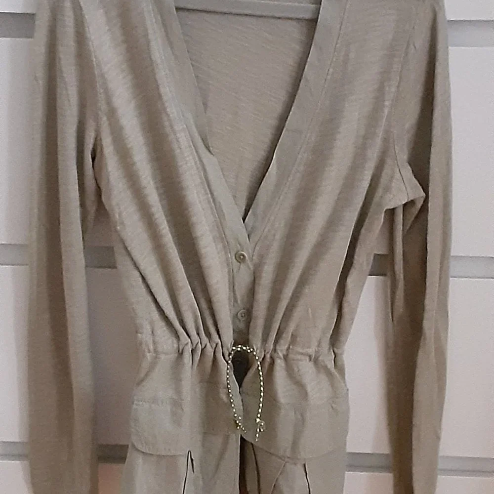 Crewcuts J Crew Kids lightweight cotton anorak - sage - size 12
